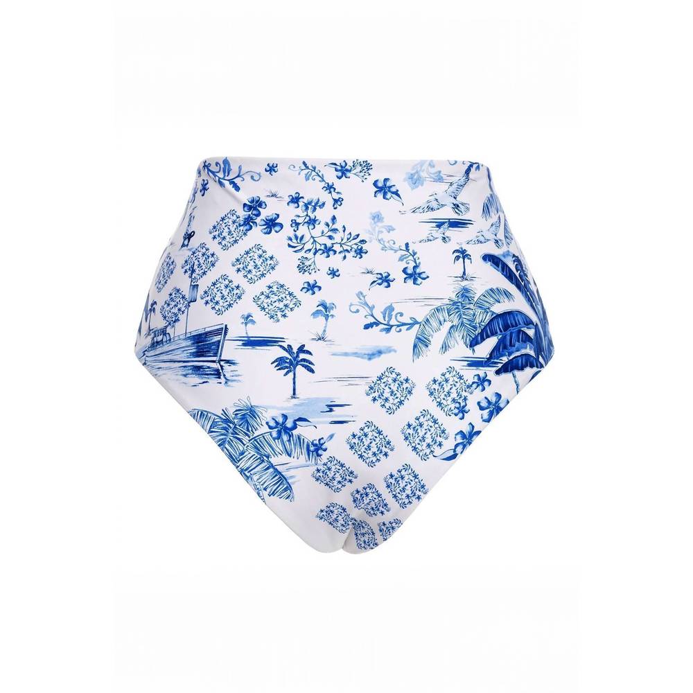 NEW AGUA BENDITA alicia reversible bikini bottom in tales - Picture 5 of 6